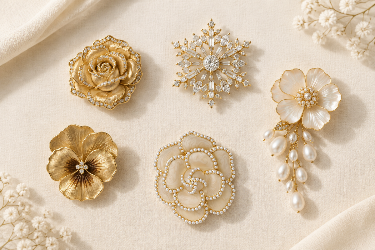 Nuvella Brooch Collection